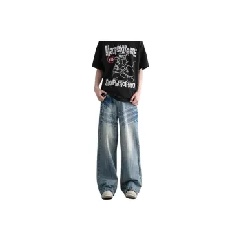 ORMY Jeans Unisex Blue