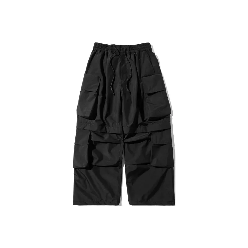 Phenix x Clesste FW24 WINDSTOPPER® By GORE-TEX LABS 2WAY CITY MILITARY Cargo Pants Unisex Black-0