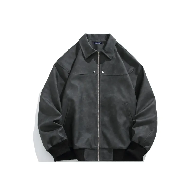 ZONEiD Leather Jackets Unisex-0
