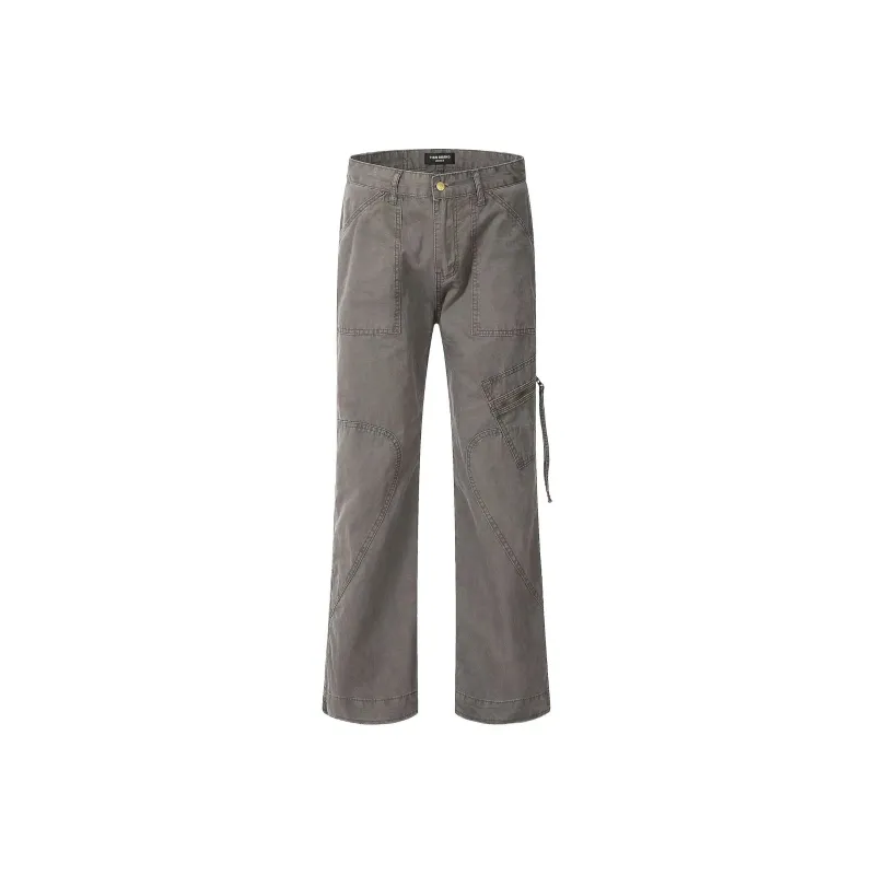 HLPT Cargo Pants Unisex Gray-0