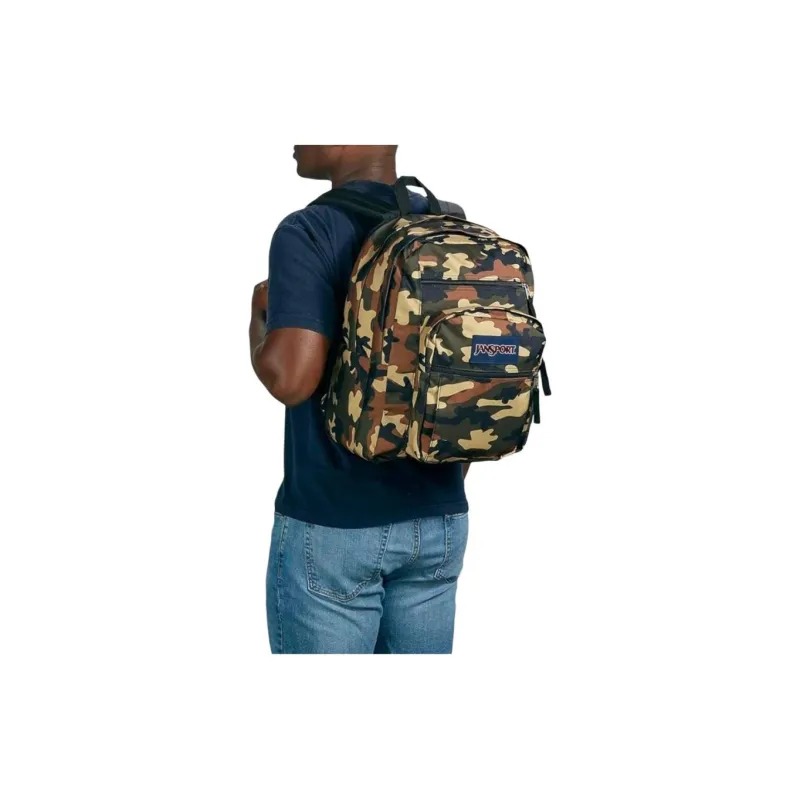 JanSport Recycled Polyester Backpack Unisex Camouflage-4