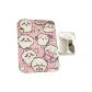 Tubas Foldable Mirror-Pink Heart[20.5*15.5cm]