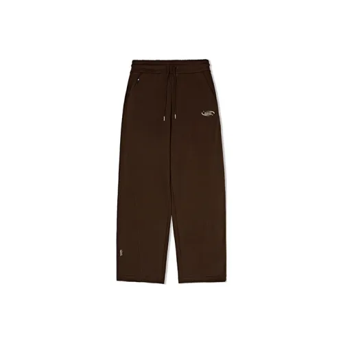 Kappa Casual Pants Men's Chocolate Dark Brown