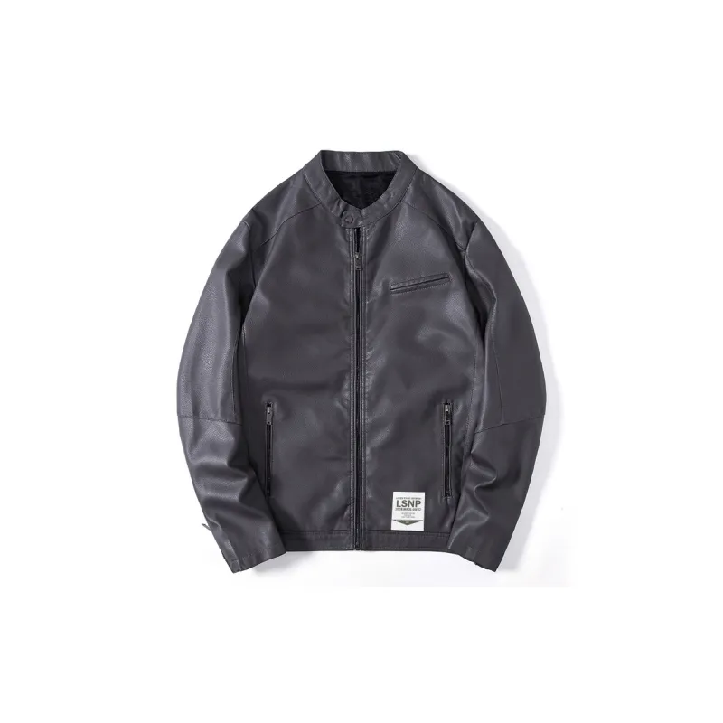 LISENPOK Leather Jackets Unisex-2