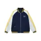 Navy Blue & Apricot