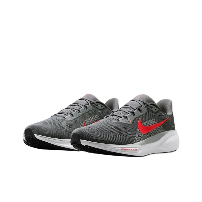Nike Pegasus 41 Shock Absorbers With Slip Resistant And Abrasion Resistant Properties Low Top Running Shoes Men's Gray-2