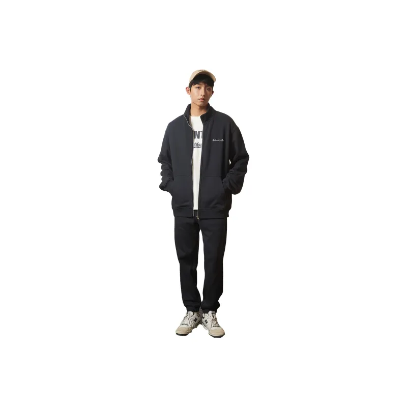 Tonlion Jackets Men Navy Blue-0