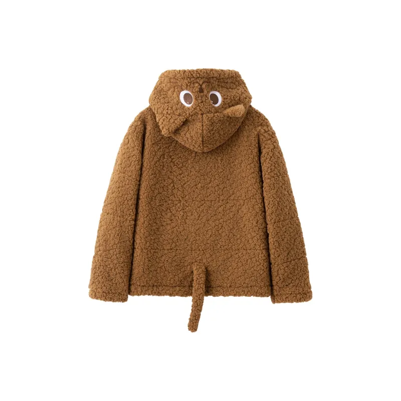 Suamoment Puffer Jacket Fall And Winter Warm Loose Fit Casual Coat Top Unisex-8