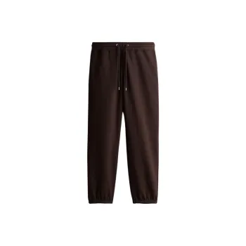 H&M Knitted Sweatpants Men's Dark Brown