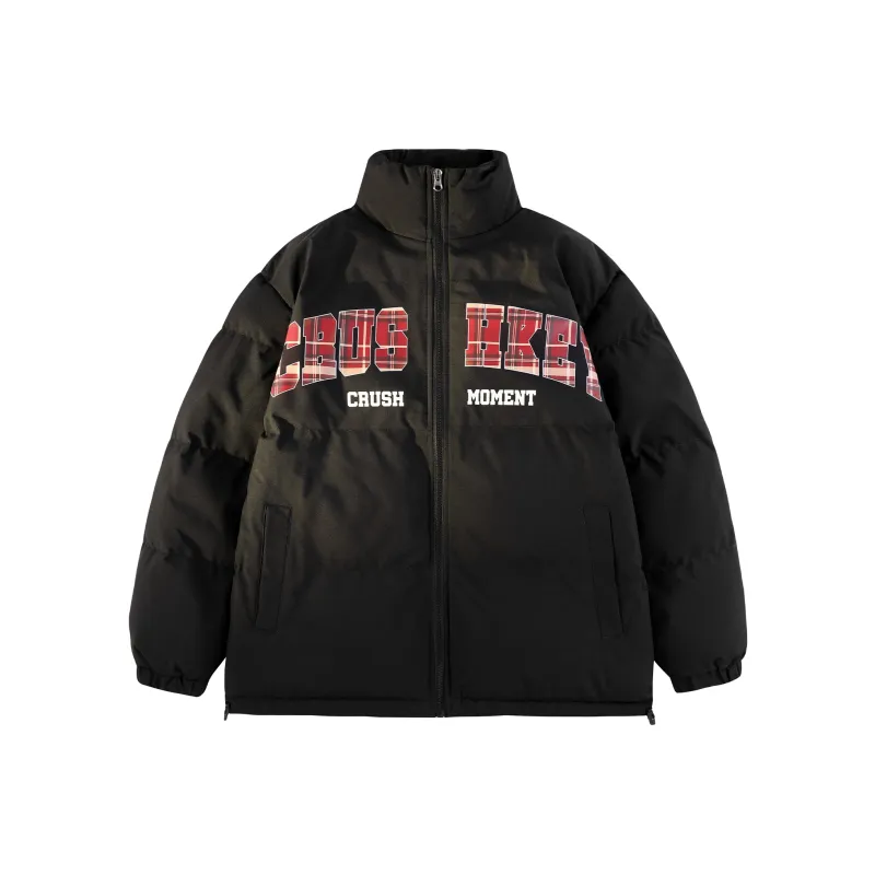 CRUSH KEY Puffer Jackets Unisex-0