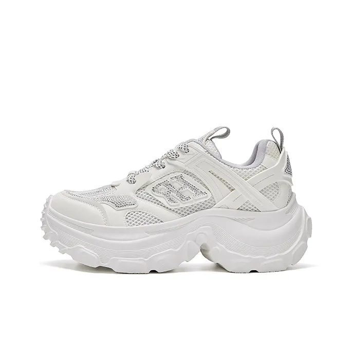 HR Low Top Chunky Sneakers Women's Beige-0