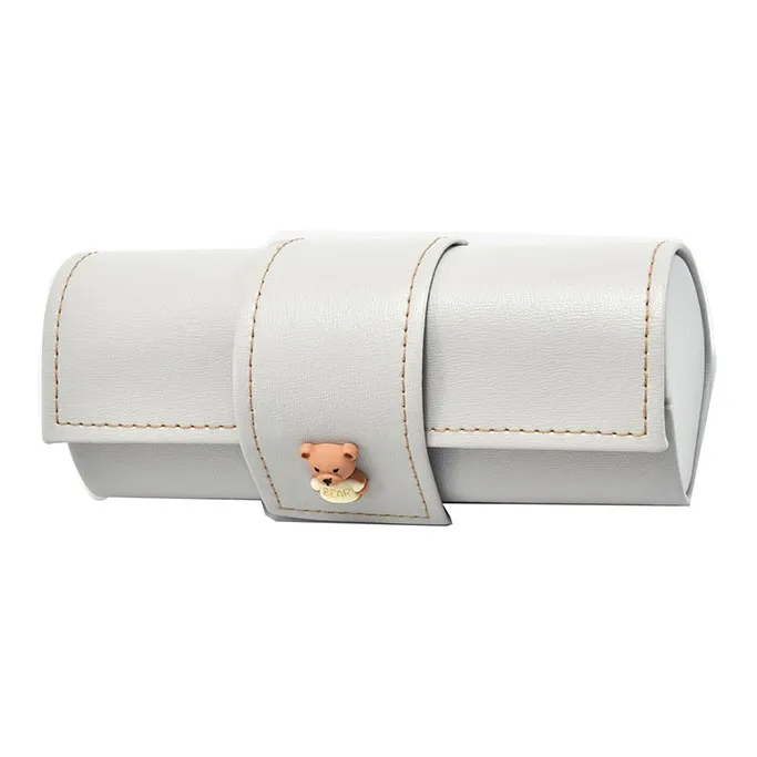 ALOENEY PU Eyeglass Pouch Medium Size Unisex Multicolor-3