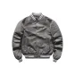 Gray Fleece-Lined