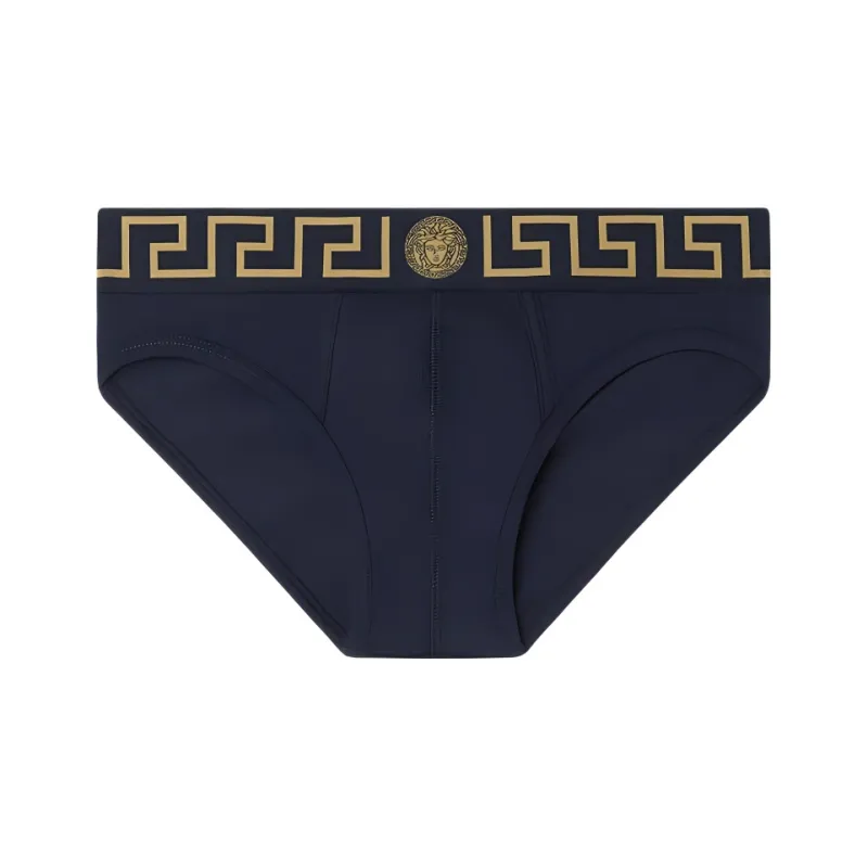 VERSACE Greca Border Stretched Briefs-0
