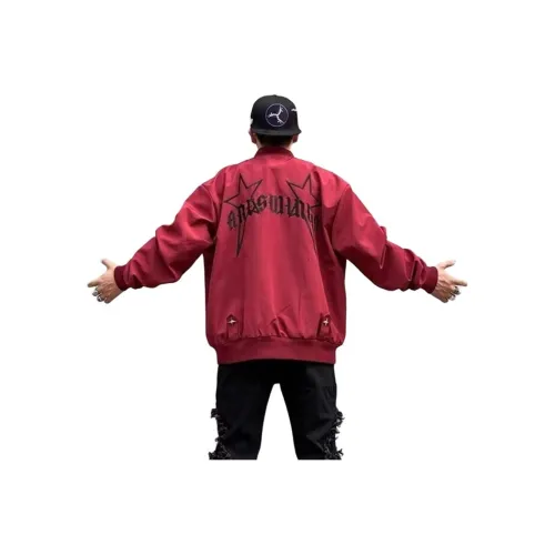 MGXEK Jackets & Coats Unisex Red