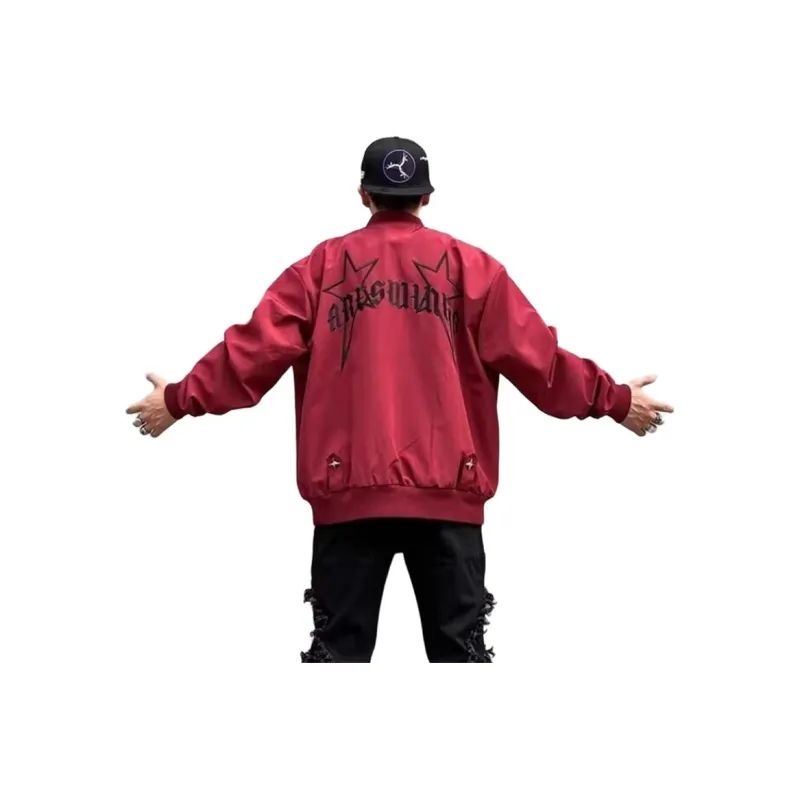 MGXEK Jackets & Coats Unisex Red-0