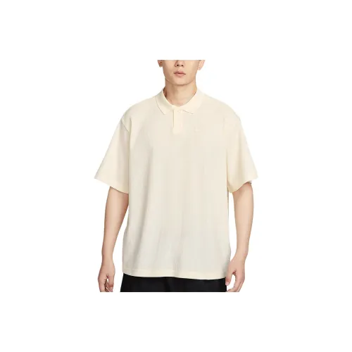 nike today Club T Shirt Men's Light Ivory White