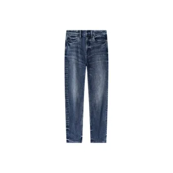 Jiumuwang Men's Pants Expert Jeans Men's Serene Blue