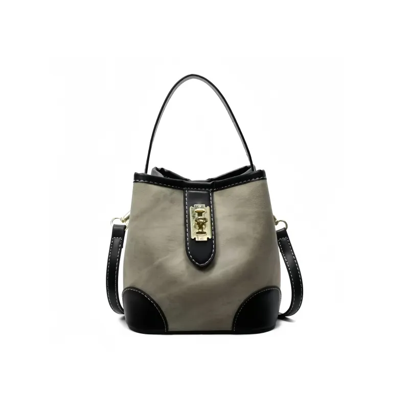 FEO PU Bucket Bag Handbag Regular Women's Multicolor-0