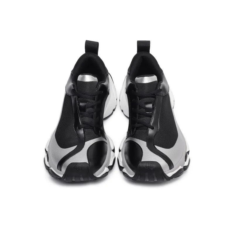 Hong Kong Meng Slip Resistant Height Increasing Low Top Chunky Sneakers Unisex-3