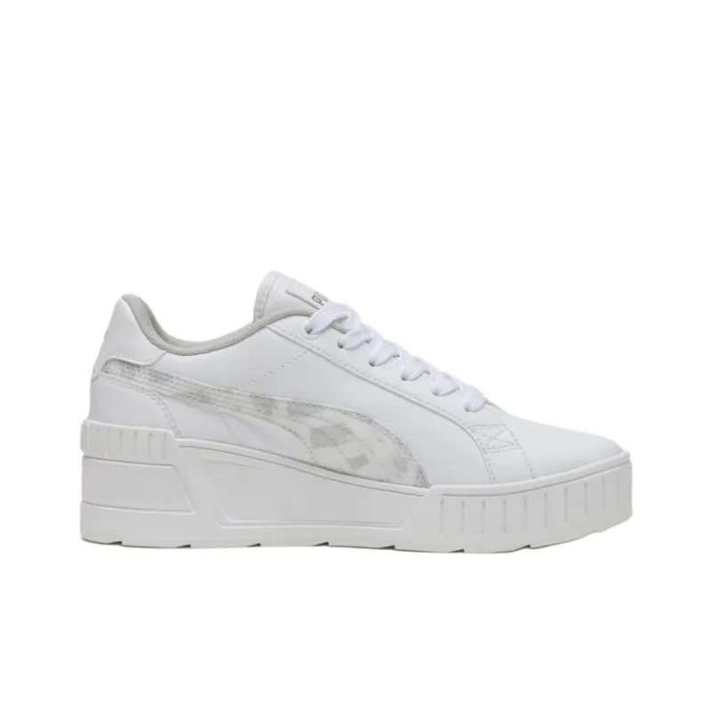 PUMA Carmen Low Top Skateboard Shoes Women's White-1