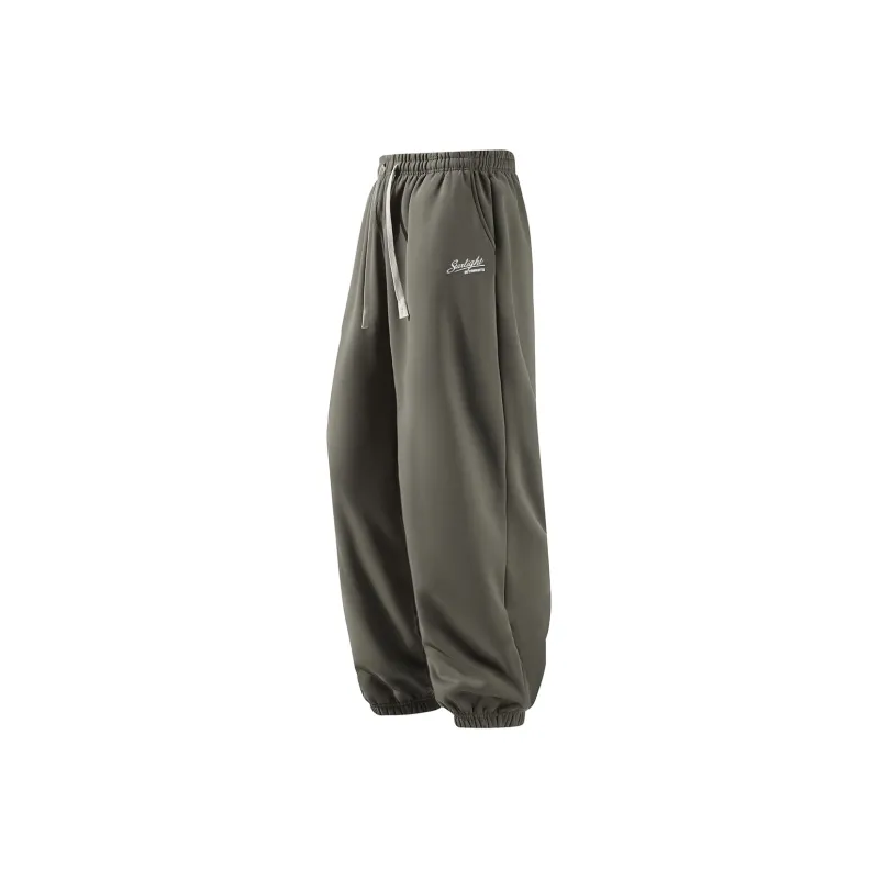 Small Columns Under The Sea Knitted Sports Pants Unisex-16