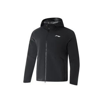 LiNing Running Collection Trench Coat Men's Black