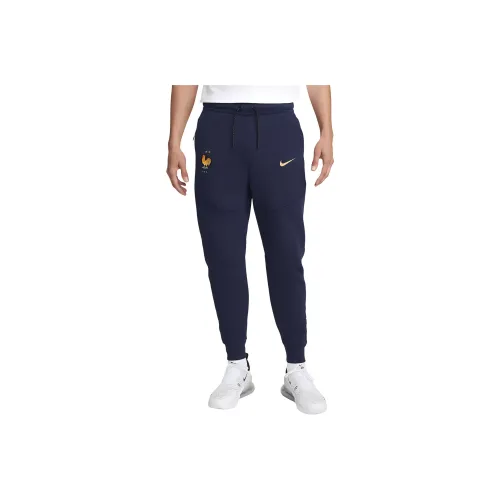 Nike FFF Tech Fleece Knitted Sports Pants Men's Black Blue