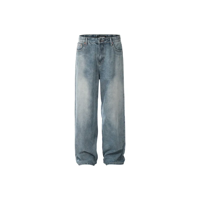 GBXM Jeans Unisex Vintage Blue-0