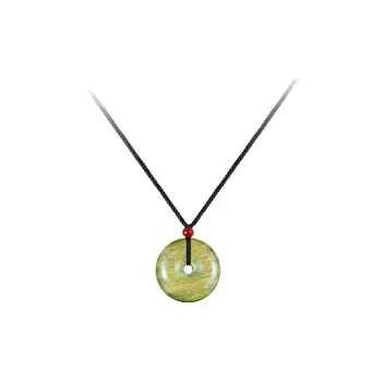 Blooming Petals Green Sandalwood Necklaces Unisex