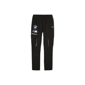 PUMA BMW M Motorsport Men's Race Pants Knitted Sports Pants Men's Black