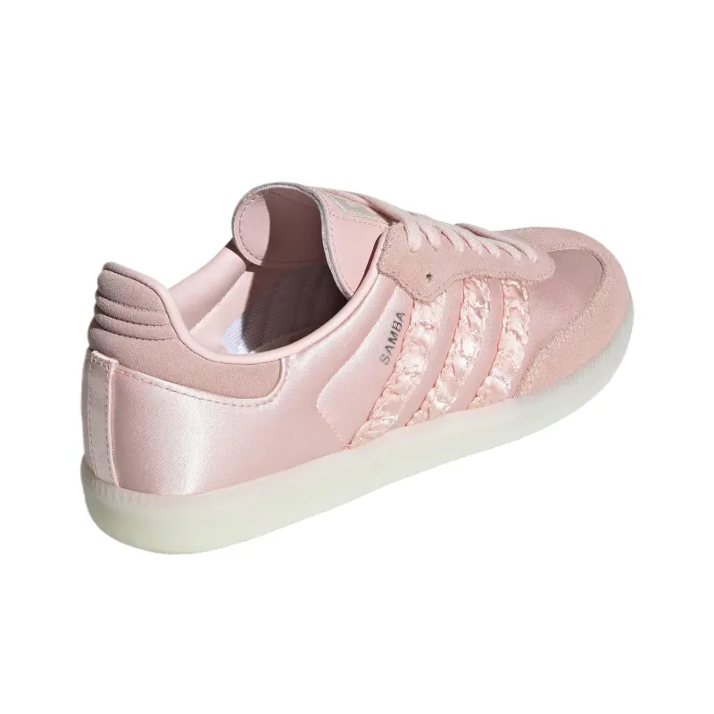 Adidas Originals SAMBA OG Low Top Skateboard Shoes Women's Light Pink-4