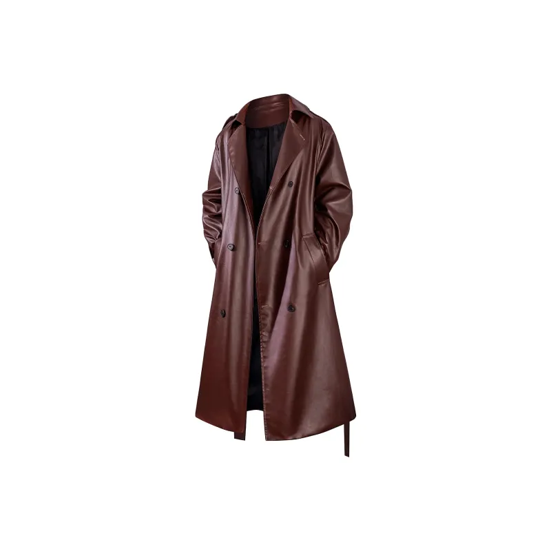 Poshbrain Trench Coats Unisex-8