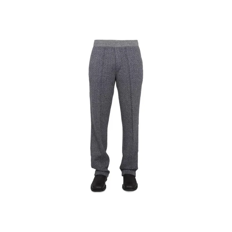 MISSONI Straight Leg Knitted Trousers-0