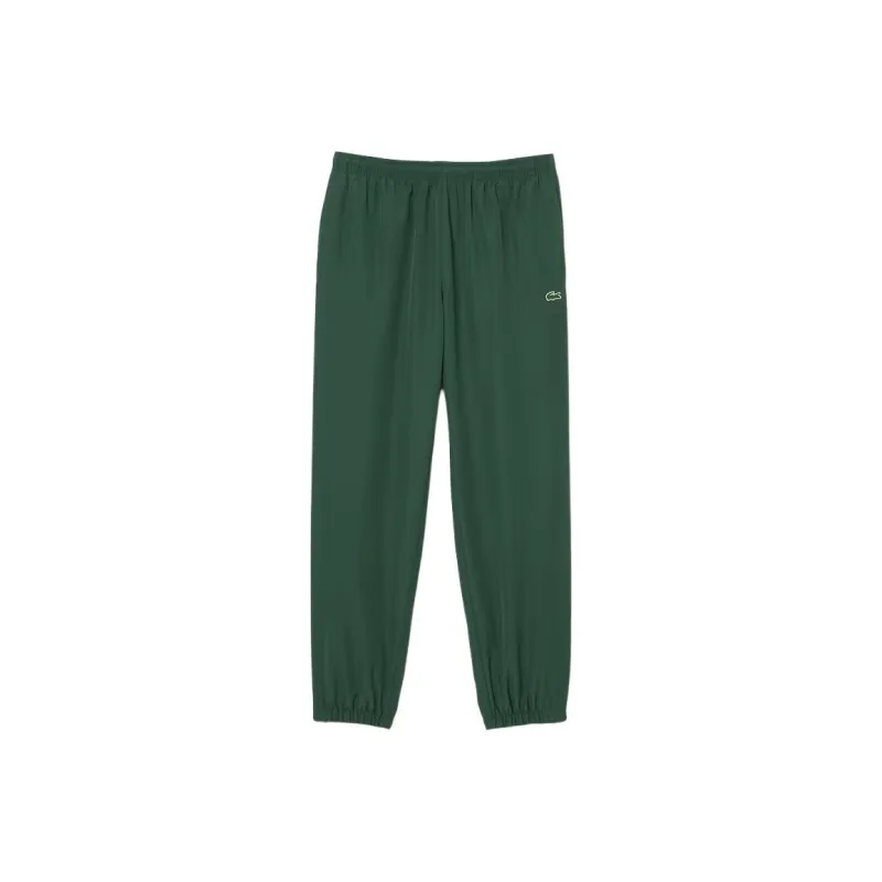LACOSTE Knitted Sports Pants Men's Green-0