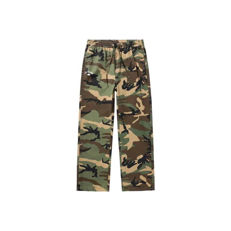 Lee Cooper Cargo Pants Men's Green Camouflage-0