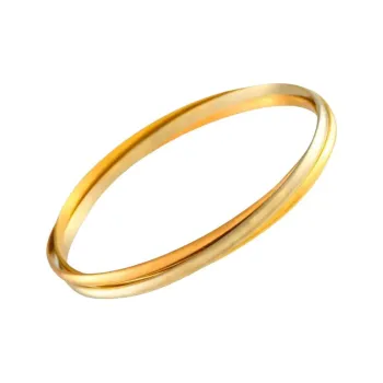 Cartier Pre owned 18kt Gold Trinity Bangle