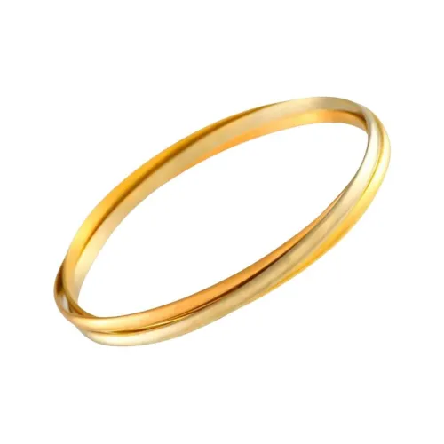 Cartier Pre owned 18kt Gold Trinity Bangle