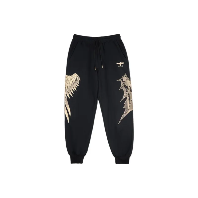 Boy London Knitted Sports Pants Unisex Black-0
