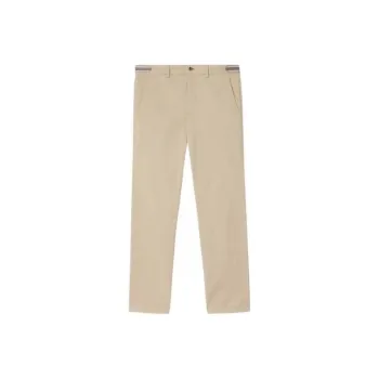 Burberry Stripe detail Cotton Chino Trousers