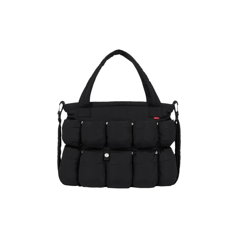 Supreme MARITHE FRANCOIS GIRBAUD Collaboration Polyester Tote Bag, Shopping Bag, Shoulder Bag, Handbag Unisex Black-2