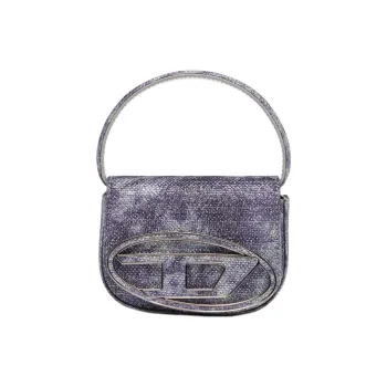 DIESEL Polyester Shoulder Bag, Crossbody Bag, Handbag Mini Women's Blue