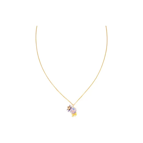 LES NEREIDES Gold Plated Necklaces Women's Gold