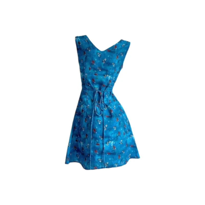 ABBY GODDESS Sleeveless Dress Women's Blue-1