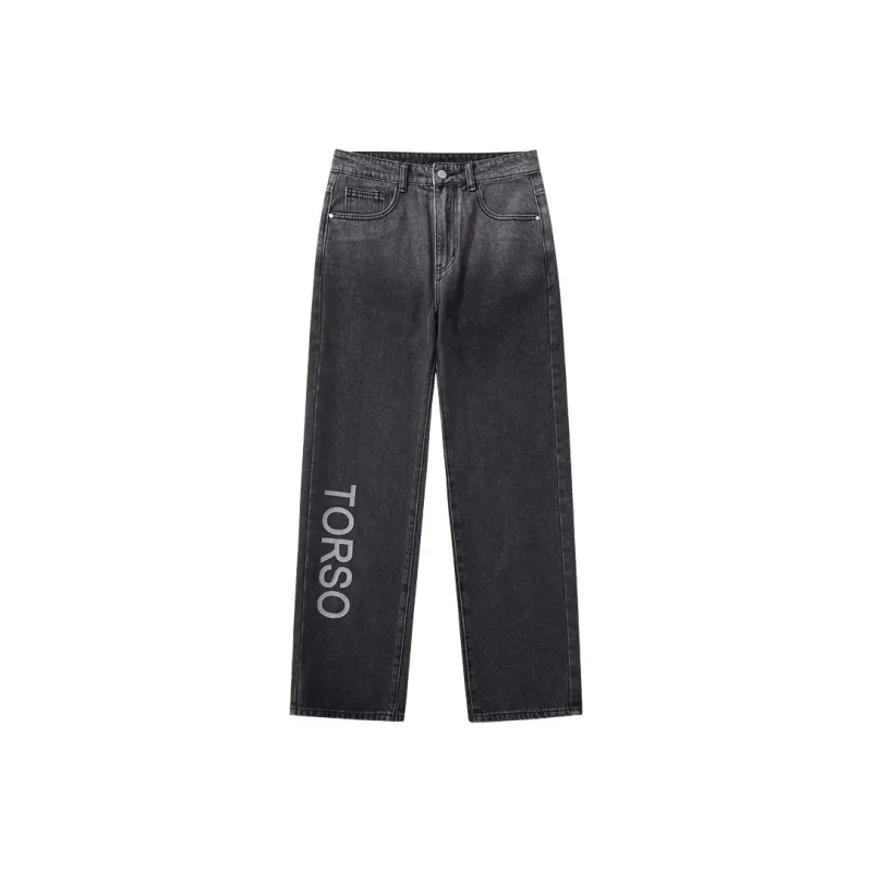 Torso X N'1 Jeans Unisex Black Gray-0