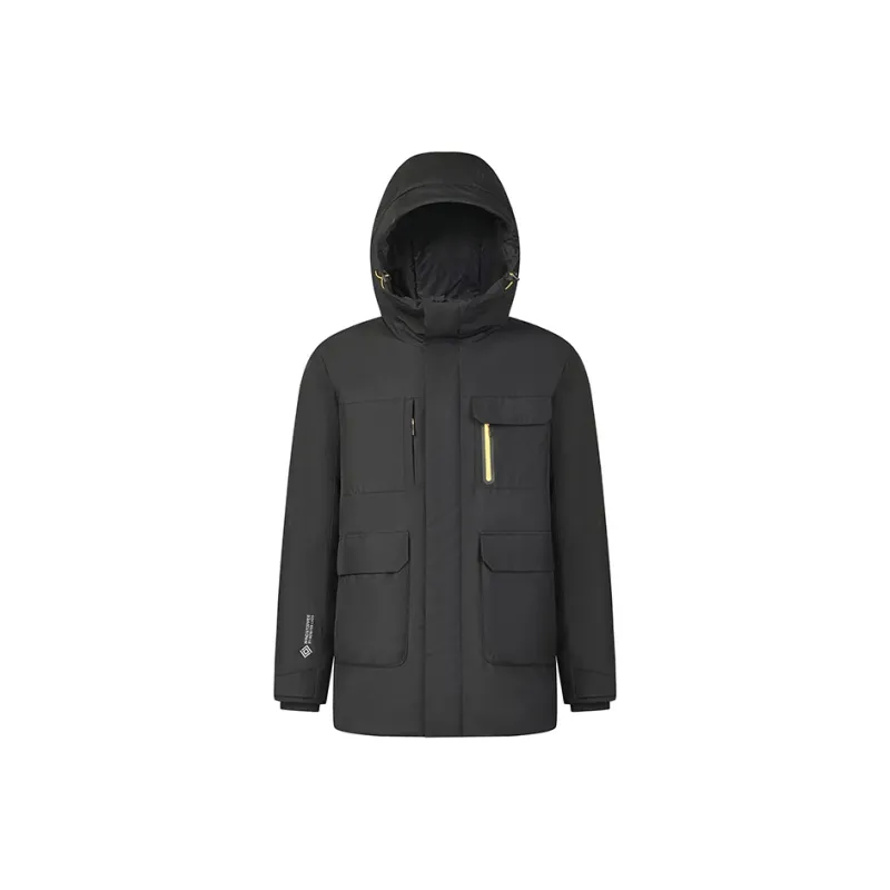 FILA Down Jacket Men's Pitch Black-0