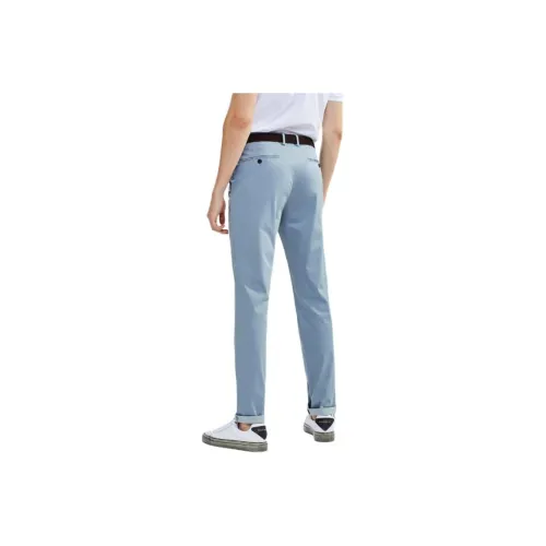 BRAUN BUFFEL Casual Pants Men's Dark Blue