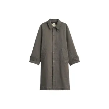 ZARA SRPLS Series Trench Coats Men Light Taupe