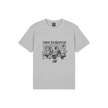 New Balance ATHLETICS 90'S GRAPHIC T Shirts Men Gray