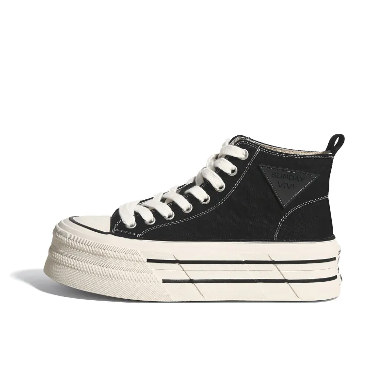 CHENTER KATER Cushioning, Slip Resistant, And Abrasion Resistant High Top Casual Shoes Women's-0